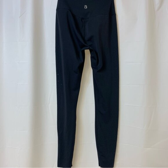 Buffbunny Collection Black Laser Cut Detail Leggings Small - Picture 5 of 9